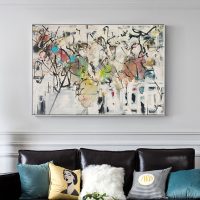 Wall Art - Abstract White Dream - Canvas Prints-Poster Prints - Image 2