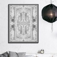 Wall Art - Abstract Mountain - Canvas Prints-Poster Prints - Image 3