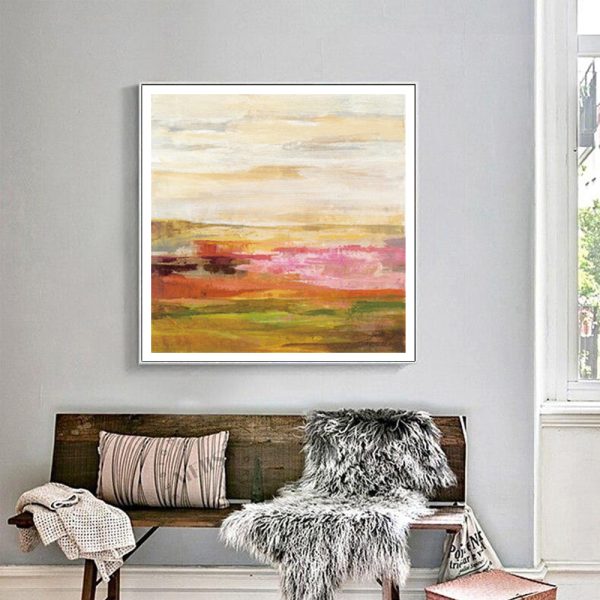 Wall Art - Blooming Field - Canvas Prints-Poster Prints - Image 3
