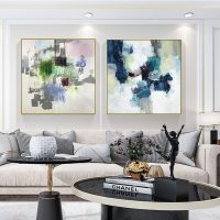 Wall Art - Blue Crushers (2 sets)- Canvas Prints-Poster Prints