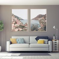 Wall art - Italy Positano 2 sets - Canvas Prints- Poster Prints