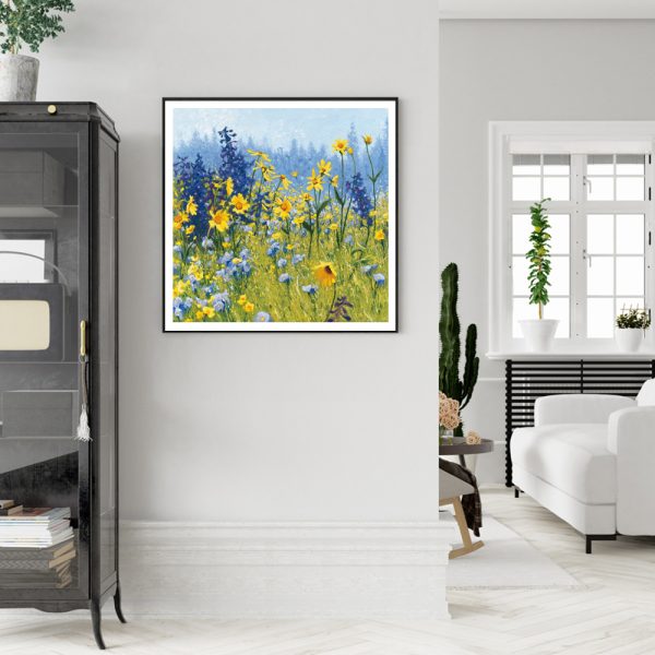 Wall Art - Joyful In July - Canvas Prints-Poster Prints - Image 3