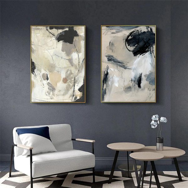 Wall art - Scattered Remnants (2 sets)- Canvas Prints- Poster Prints - Image 2