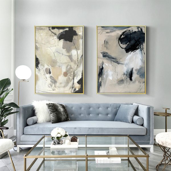 Wall art - Scattered Remnants (2 sets)- Canvas Prints- Poster Prints - Image 3