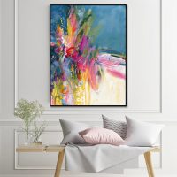 Wall Art - Abstract Blue - Canvas Prints-Poster Prints - Image 2