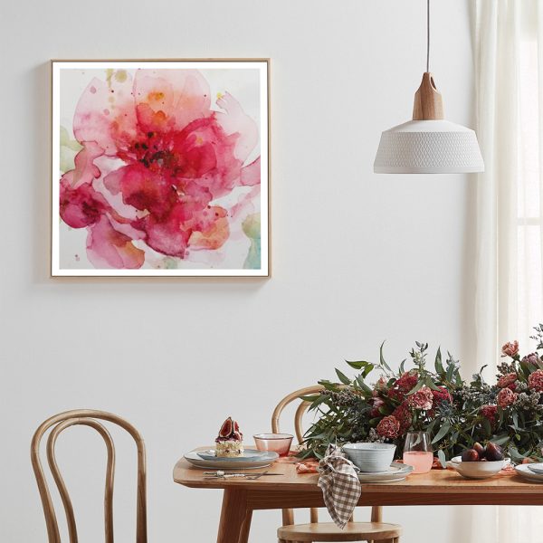 Wall Art - Bold Blush - Canvas Prints-Poster Prints - Image 2