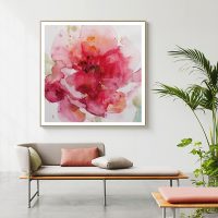 Wall Art - Bold Blush - Canvas Prints-Poster Prints - Image 3