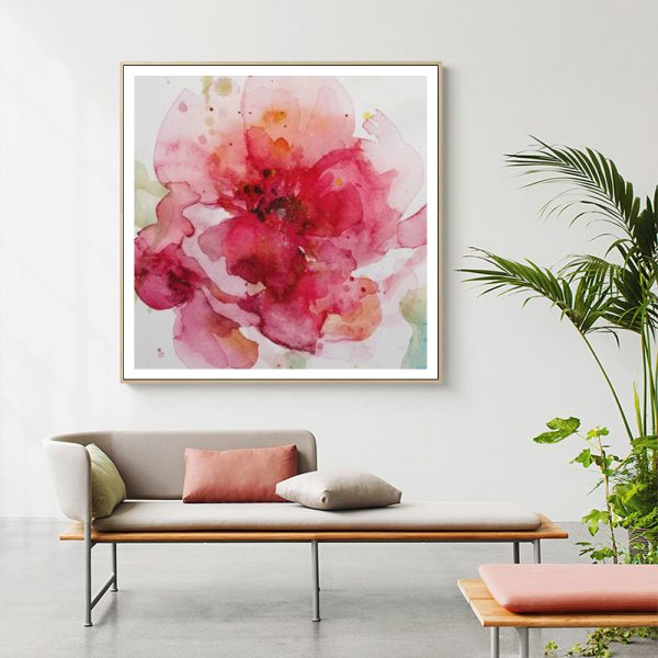 Wall Art - Bold Blush - Canvas Prints-Poster Prints - Image 3