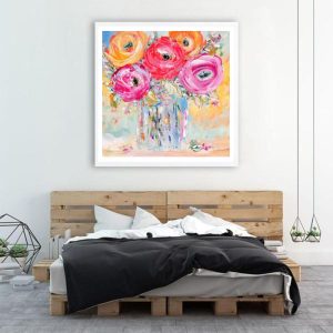 Wall Art - Burst of Bloom- Canvas Prints-Poster Prints