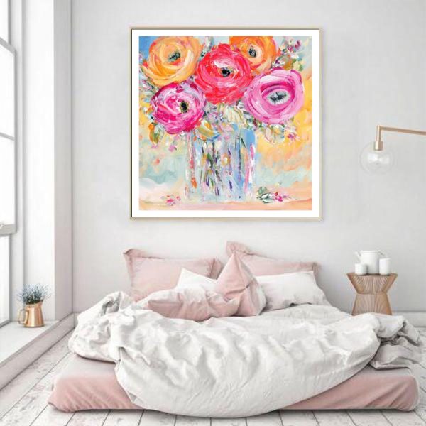 Wall Art - Burst of Bloom- Canvas Prints-Poster Prints - Image 3