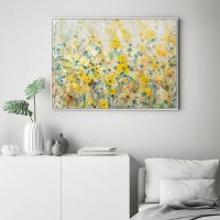 Wall Art - Cheerful Garden II - Canvas Prints-Poster Prints