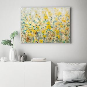 Wall Art - Cheerful Garden II - Canvas Prints-Poster Prints