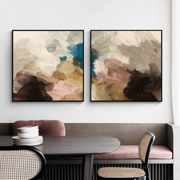 Wall Art - Color Meld (2 sets)- Canvas Prints-Poster Prints - Image 2