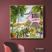 Wall Art - Cottage By The Bay - Canvas Prints-Poster Prints - Image 2