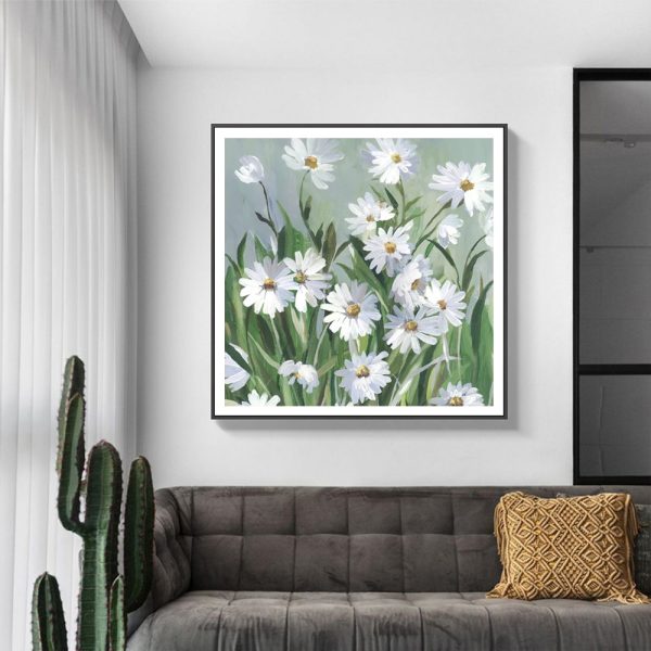 Wall Art - Daisy Day - Canvas Prints-Poster Prints - Image 3