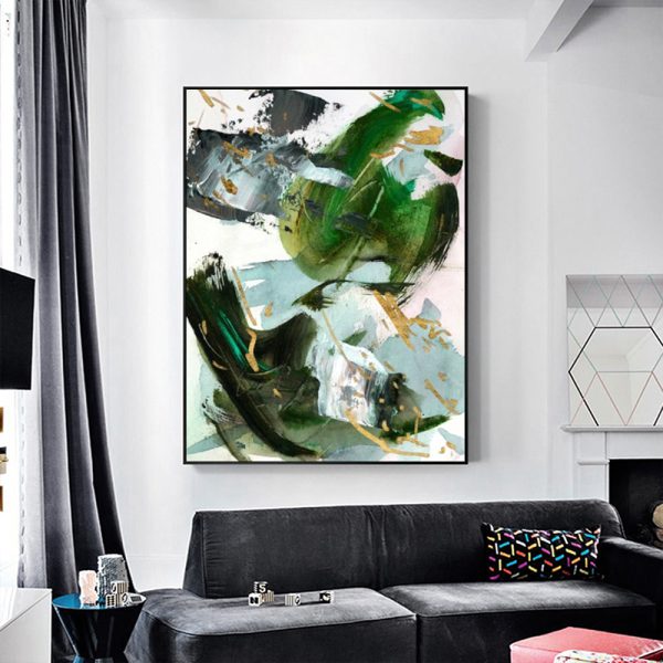 Wall Art - Dark Emerald - Canvas Prints-Poster Prints