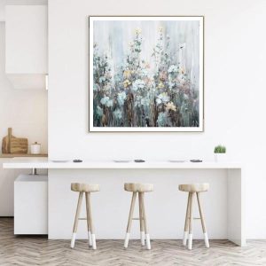 Wall Art - Flowers In The Corner - Canvas Prints-Poster Prints