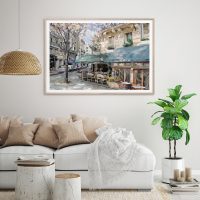 Wall Art - Paris French Cafe - Canvas Prints-Poster Prints
