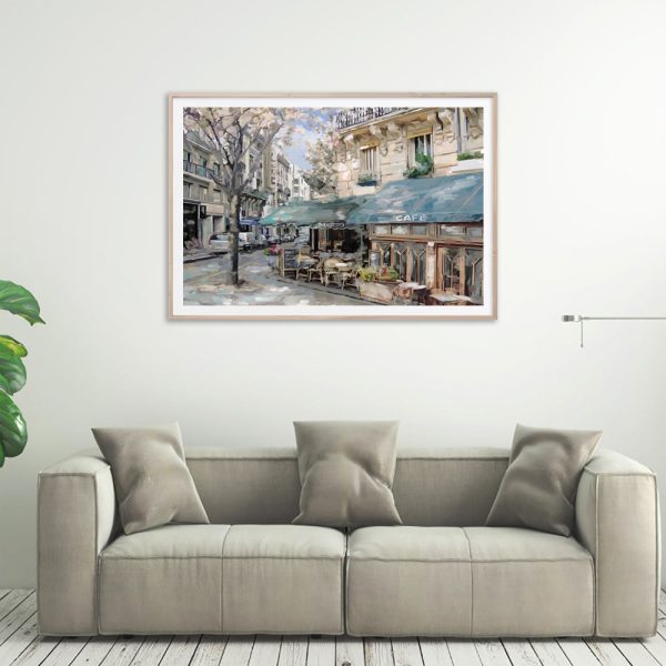 Wall Art - Paris French Cafe - Canvas Prints-Poster Prints - Image 3