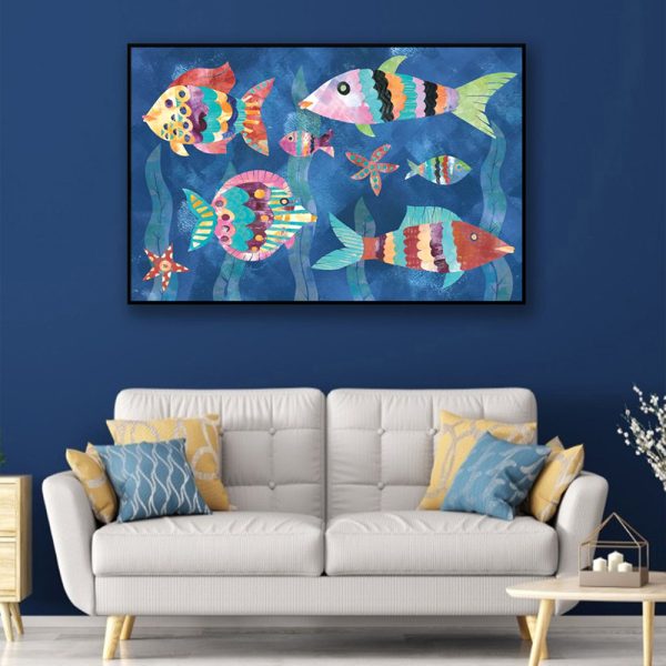 Wall Art - Reef Fish - Canvas Prints-Poster Prints - Image 2