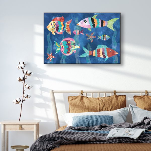 Wall Art - Reef Fish - Canvas Prints-Poster Prints - Image 3