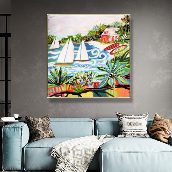 Wall Art - Tropical Hideaway - Canvas Prints-Poster Prints