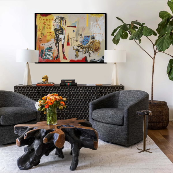 Wall Art - ACQUE PERICOLOSE BASQUIAT - Canvas Prints-Poster Prints