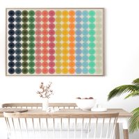 Wall Art - Abstract Colorful Circles - Canvas Prints-Poster Prints