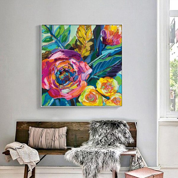 Wall Art - Flower outdorr by Jeanette Vertentes  - Canvas Prints-Poster Prints - Image 2