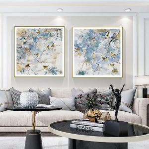 Wall Art - Lavender Spring (2 sets)- Canvas Prints-Poster Prints