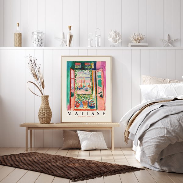 Wall Art - Matisse Open Window - Canvas Prints-Poster Prints - Image 2
