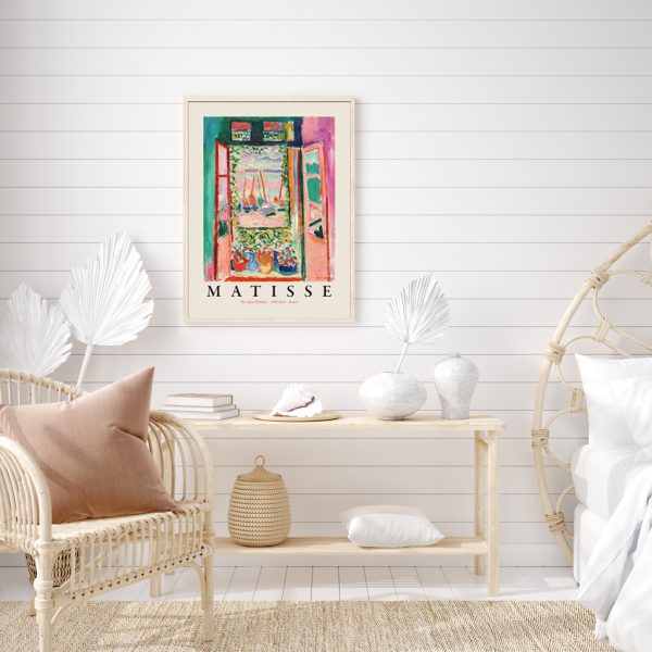Wall Art - Matisse Open Window - Canvas Prints-Poster Prints - Image 3