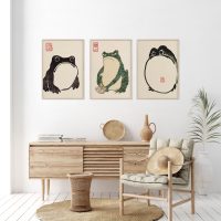 Wall Art - Matsumoto Hoji Japanese (3 Sets) - Poster Prints -Canvas Prints