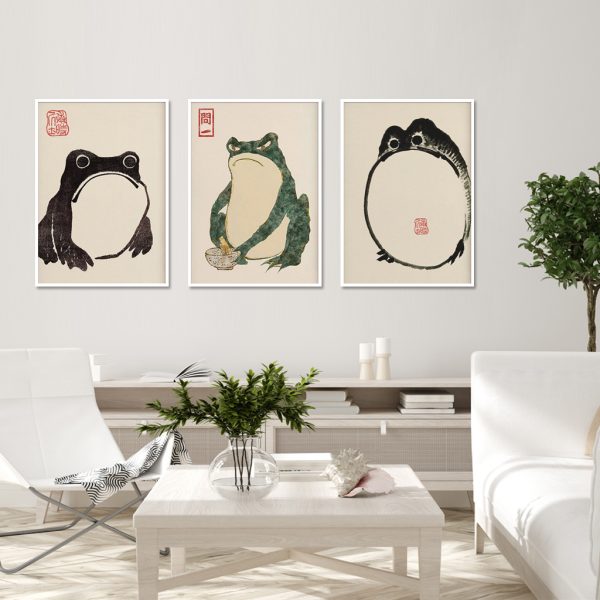 Wall Art - Matsumoto Hoji Japanese (3 Sets) - Poster Prints -Canvas Prints - Image 3