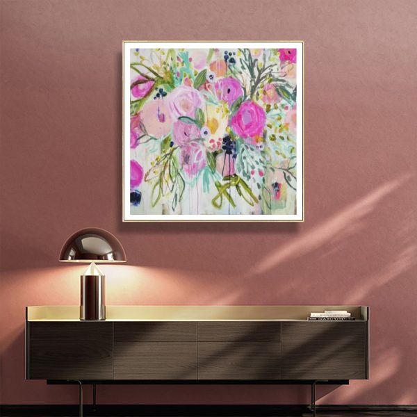 Wall Art - Rose Burst  - Canvas Prints-Poster Prints - Image 3