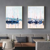 Wall art - Boat club 2 sets (2 sets)- Canvas Prints- Poster Prints - Image 3