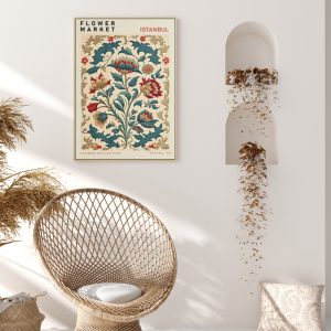 Wall Art - Flower Market - Canvas Prints-Poster Prints