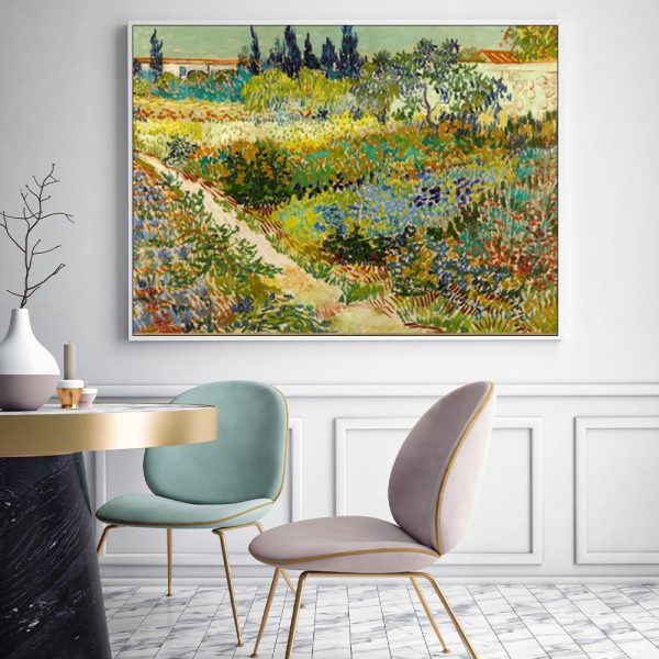 Wall Art - Garden at Arles by Vincent Van Gogh - Canvas Prints-Poster Prints - Image 2