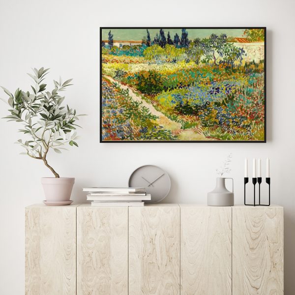 Wall Art - Garden at Arles by Vincent Van Gogh - Canvas Prints-Poster Prints - Image 3