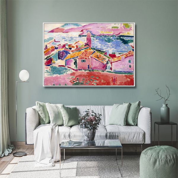 Wall Art - View of Collioure, Henri Matisse - Canvas Prints-Poster Prints