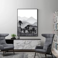 Wall Art - Neutral Mountain - Canvas Prints-Poster Prints