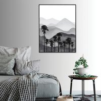 Wall Art - Neutral Mountain - Canvas Prints-Poster Prints - Image 2