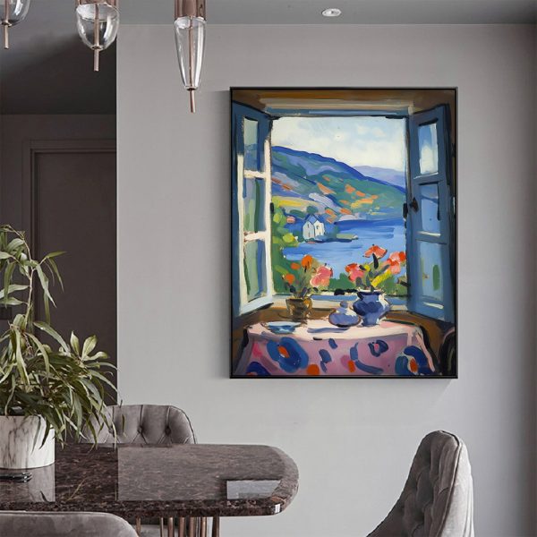 Wall Art - Open Window - Canvas Prints-Poster Prints