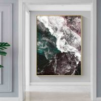 Wall Art - Pink Ocean - Canvas Prints-Poster Prints - Image 2