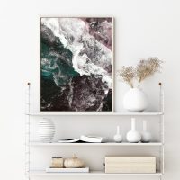 Wall Art - Pink Ocean - Canvas Prints-Poster Prints - Image 3