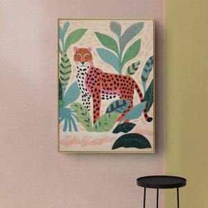 Wall Art - Tropical Leopard - Canvas Prints-Poster Prints