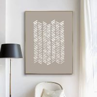 Wall Art - White Grey Abstract - Canvas Prints-Poster Prints