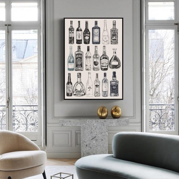 Wall Art - Bar Art Gallery - Canvas Prints-Poster Prints