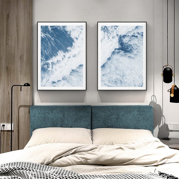 Wall art - ocean wave (2 sets)- Canvas Prints- Poster Prints - Image 2