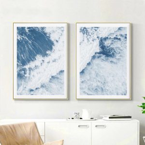 Wall art - ocean wave (2 sets)- Canvas Prints- Poster Prints